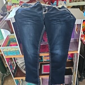 Hydraulic Blue Straight Leg Jeans Classic Denim